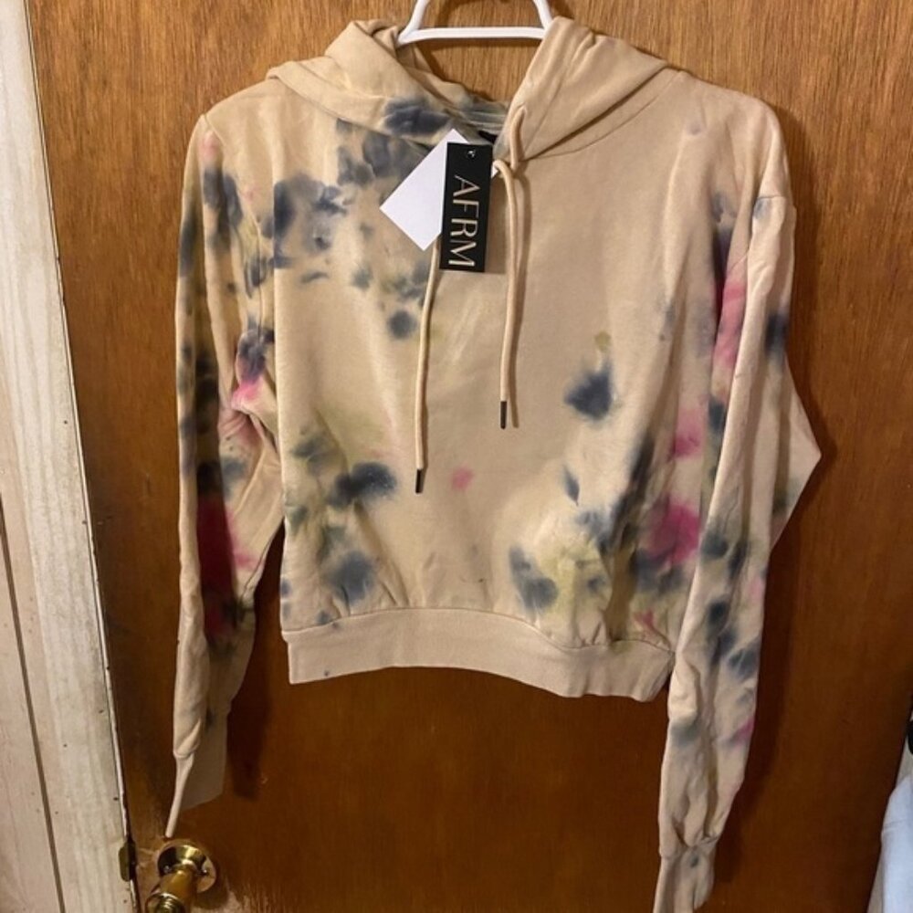 Affirm sand crumble tie dye hoodie